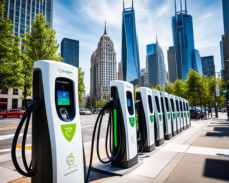 electric vehicle charging station network