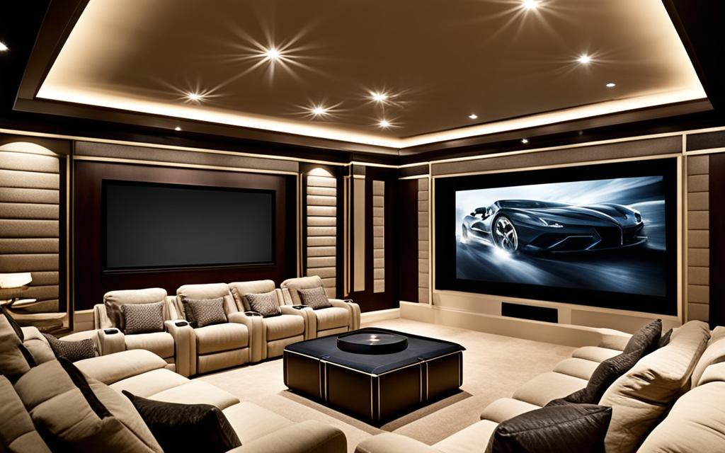 dream home theater space